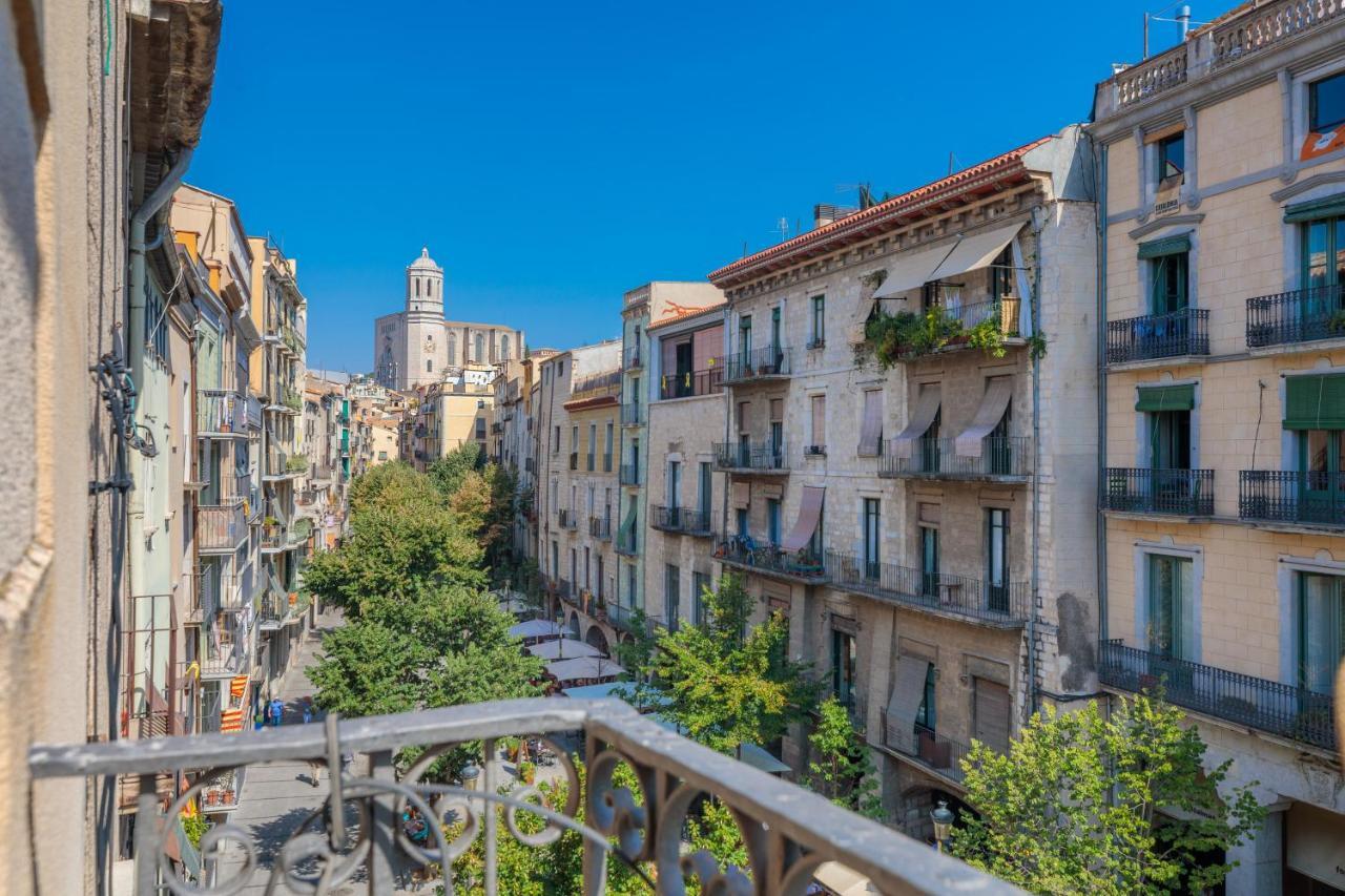 Flateli Rambla 5 3-1 Apartment Girona Bagian luar foto